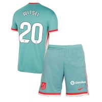 Dječji Nogometni Dres Atletico Madrid Axel Witsel #20 Gostujuci 2024-25 Kratak Rukav (+ Kratke hlače)